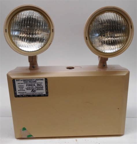 model emergency light ing box